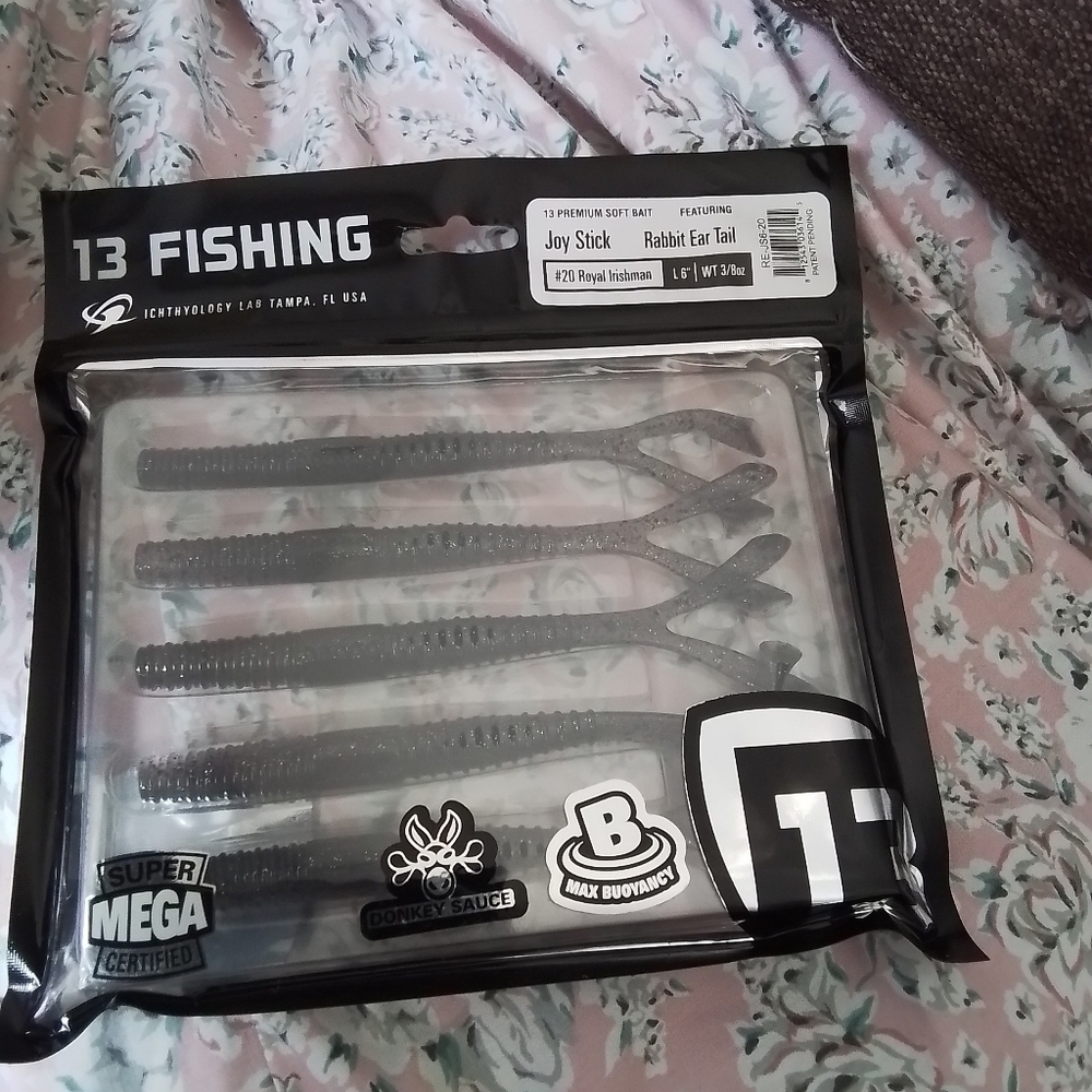 13 FISHING - Joystick - Soft Plastic Finesse Creature Baits